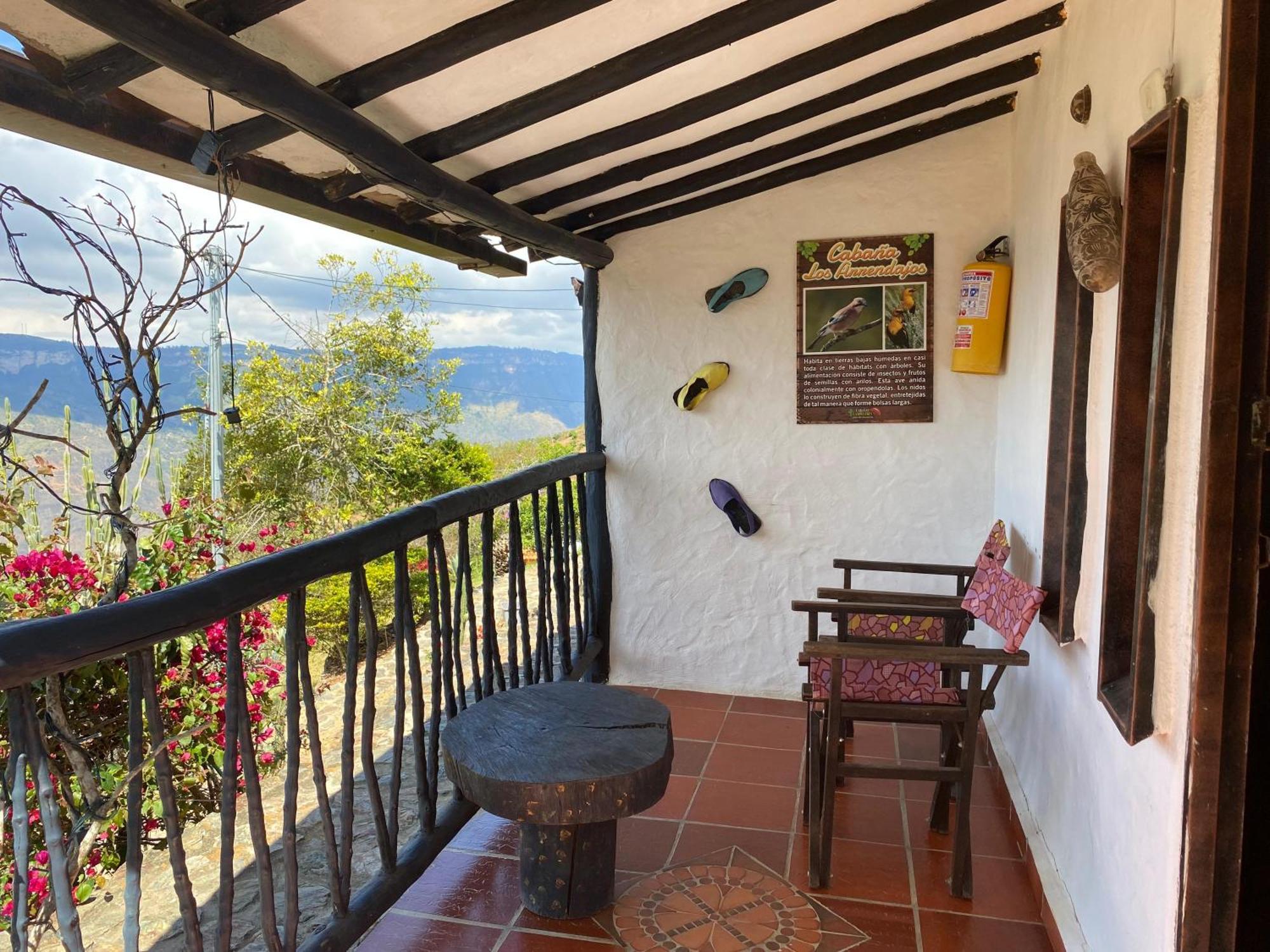 Cabanas Canon Del Chicamocha Aratoca Extérieur photo